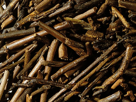 Groene Thee Kukicha Sweet Toasted – Japanse thee met geroosterde bladstelen, cafeïnevrij en vol zoete aroma's